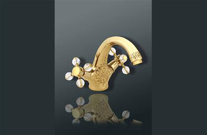 Bathroom Accessories Bebek Gold